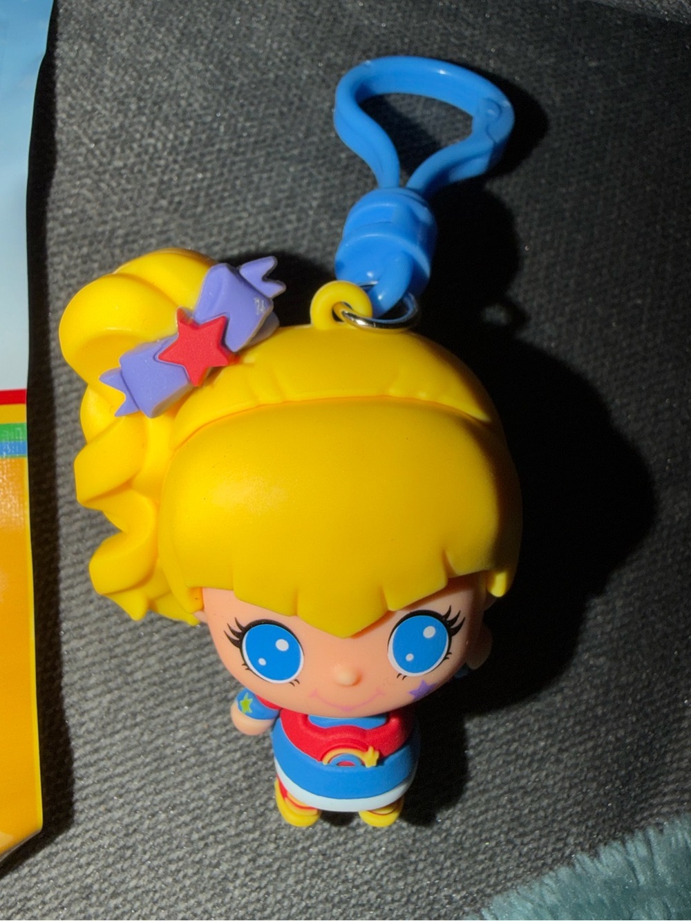 RARE COLLECTOR ITEM! RAINBOW BRITE KEY CHAIN!